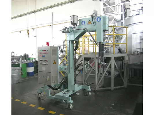Aluminium Alloy Degassing Product 3000KG Overall Machine Weight And Refining Degassing Time Min 0～99 For Fast Production