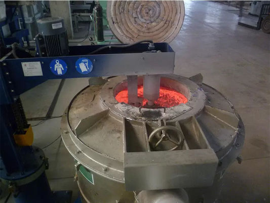 3 Phases Aluminum Degassing Machine With 3000KG Overall Machine Weight And 4 Rotors