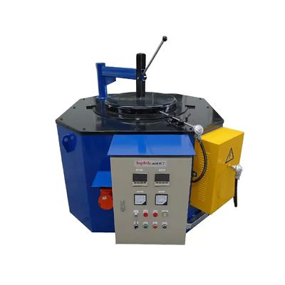 SSR CE ISO9001 Control System Aluminum Crucible Furnace For Accurate Temperature Control
