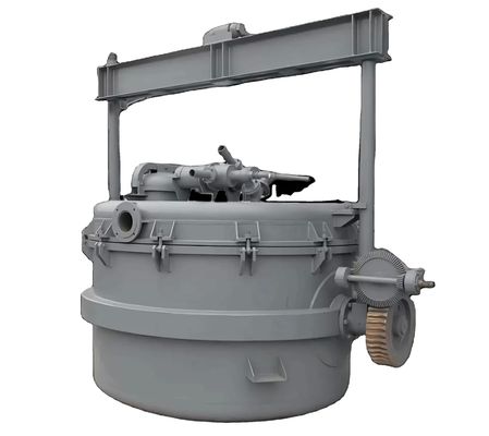 Alloy Steel Heating Element For Customized Capacity Electric Aluminum Melting Furnace