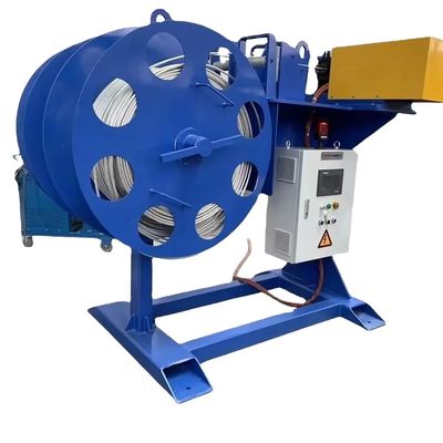 AlTiB Rod Feeding Unit With Variable Frequency Speed 8-13mm Diameter Dual Rods