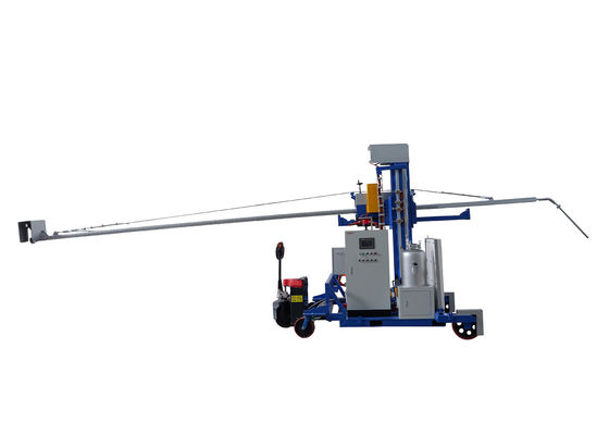 600kg Rotary Degassing Unit For Refining Flux Particle Size ≤5mm And Refined Flux Powder Spraying Amount 0～350g/min