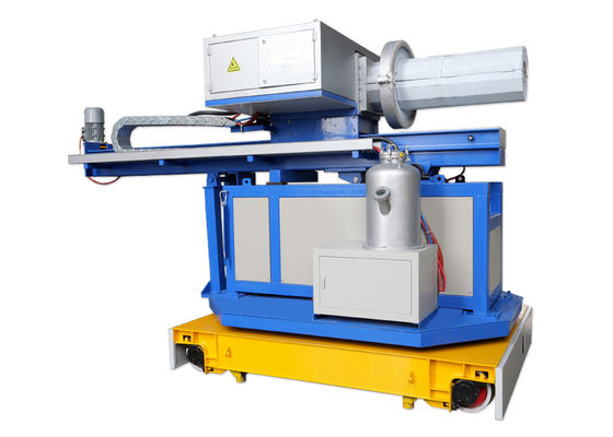 Purity Nitrogen Or Argon Gas Flux Injection Machine With Aluminum Liquid Temperature Of 680-750C And Graphite Rotor Speed Of 0～400r/min