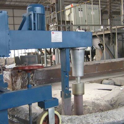 Mobile Type Aluminum Refining Degassing Machine For Power Wire Diameter ≥2.5mm2