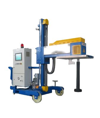 Maximum Flow Rate 6～30m3/h Flux Injection Machine for Refined Gas Purity ≥99.996% 50L Bucket Capacity