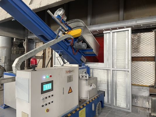 Graphite Rotor Speed 0～400r/min Rotary Flux Injection Machine For Aluminum Refining