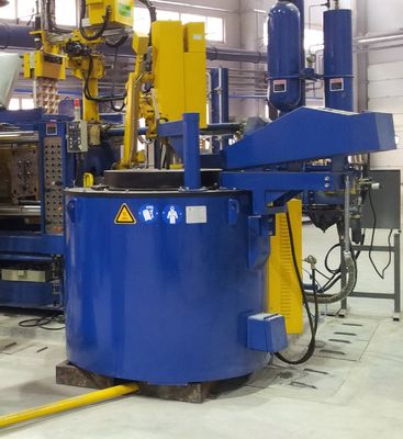 Molten Aluminum Heater Aluminum Melting Furnace With Double Point Temperature Control Uniform Temperature ≤±5C