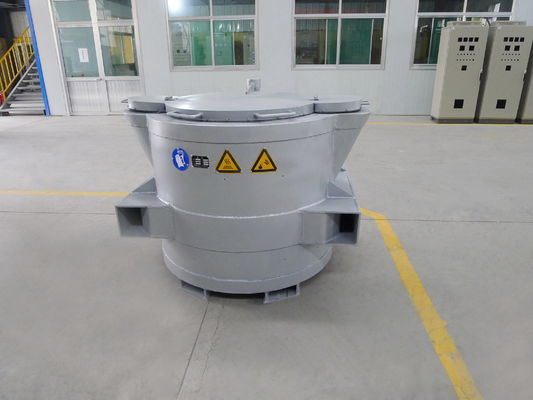 Three Phase Four Wire Power Supply Aluminum Degassing Machine For Fine Refining Flux Particle Size ≤5mm