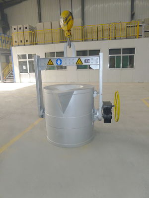 Highly Durable Molten Aluminum Transfer Ladles With Maximum Service Temperature ≤850C And Surface Temperature Rise ≤50