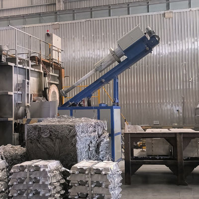 Refining Gas Pressure 0.4～0.6MPa Aluminum Refining For Precise Production