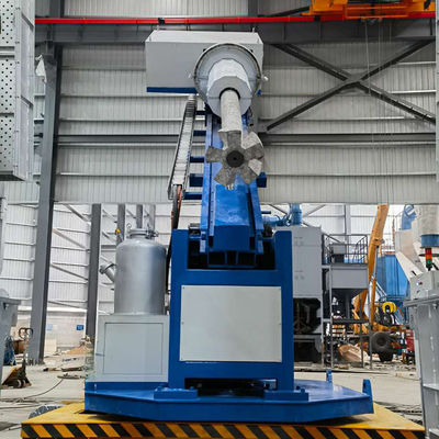 Frequency Conversion Molten Aluminum Degassing Machine With 0-600 R/min Graphite Rotor Speed And 380V Voltage