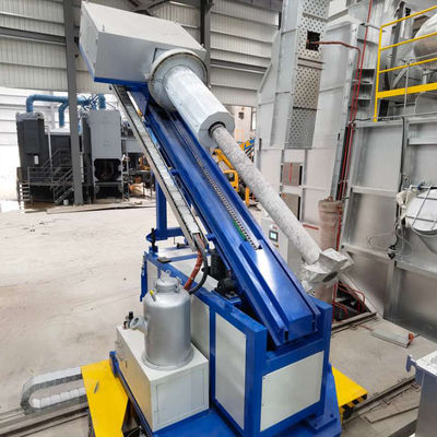 Precise Rotary Degassing Unit For Adjustable Graphite Rotor Speed R/min Frequency Conversion Adjustment 0-600