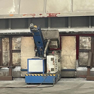 Customizable Molten Aluminum Degassing Machine For 380V±10% Voltage And 0-350g/min Refined Flux Powder Spraying Amount