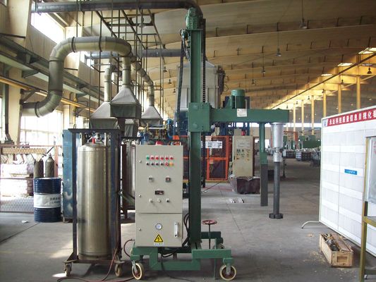 Purity Rotary Degassing Unit with Adjustable Gas Flow Rate 15-30 L/min Graphite Rotor Speed r/min 0-600 Refined Gas Purity ≥99.996