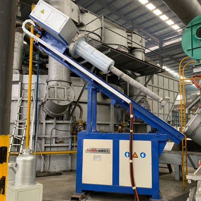 High Purity Nitrogen Rotary Flux Injector With 60% Degassing Efficiency And 30° Rotor Swing Range