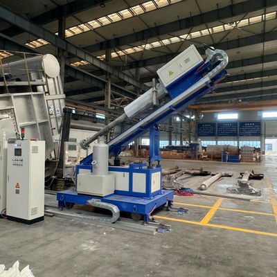 Refining Flux Particle Size ≤5mm Rotary Flux Injector 380V±10% Voltage Graphite Rotor Speed Frequency Conversion Adjustment