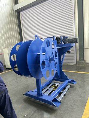 AlTiB Rod Feeding Unit with Low Voltage Componient From Zhengtai Motor Power and 2 Pieces Rod Guide Tube