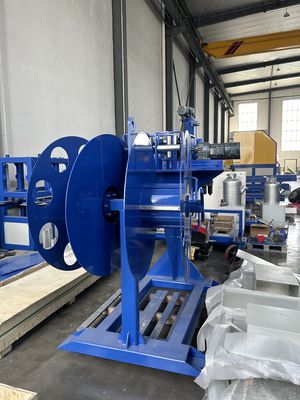 AlTiB Rod Feeding Unit with Low Voltage Componient From Zhengtai Motor Power and 2 Pieces Rod Guide Tube