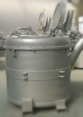 Aluminum Material Molten Aluminum Transfer Ladles With 1000KG Capacity ≤850C Maximum Service Temperature