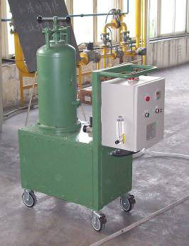 Adjustable Flow Rate Rotary Flux Injector Graphite Rotor Speed 0～320r/min Refining Gas Maximum 6～30m3/h