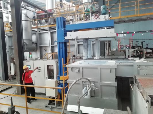 Graphite Shaft Material Box Type In Line Rotary Degassing Unit For Automatic Degassing Process