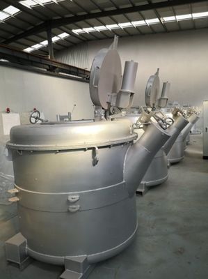 Steel Handle Molten Aluminum Transfer Ladles for Precise and Safe Transfer