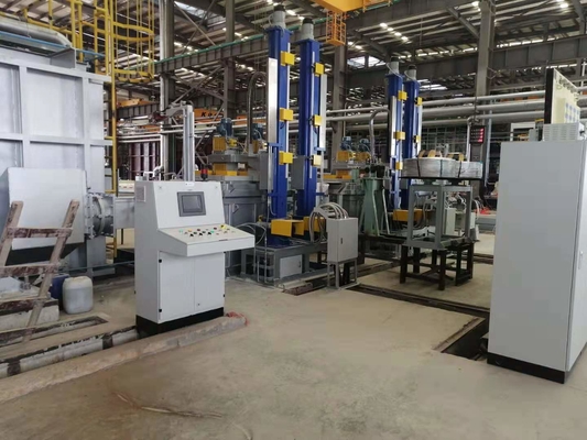 PLC Rotary Degassing Unit 1200°C 100-600rpm 5-10KW