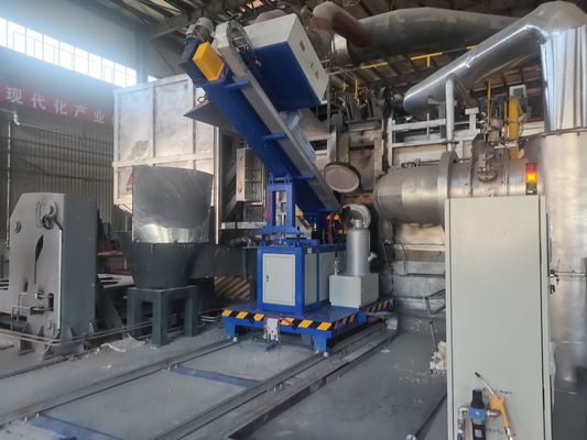 Rotary Flux Injector with 15 Liters Per Minute Flow Rate, Rotary Injection Unit, and PLC Control System for High Efficiency