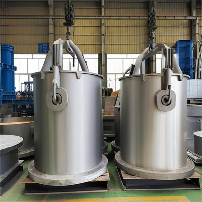 Molten Aluminum Transfer Ladles with Surface Temperature Rise ≤50 and Temperature Resistance Up To 1200°C