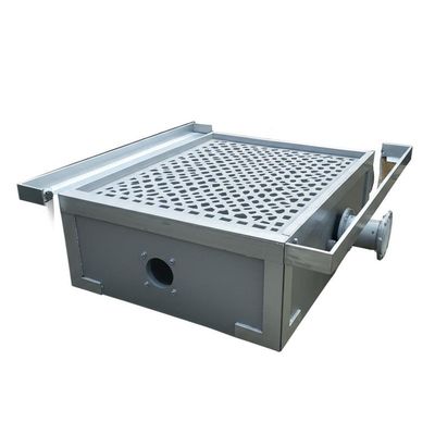 17 Inches Ceramic Foam Filter Plate Filtration Box with 850℃ Max Temperature and 5 T/H Flow for Aluminum Smelting
