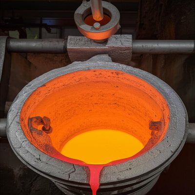 Tea-Pot Type Transfer Ladle for Long-Distance Transportation of Molten Aluminum with Natural Temperature Drop ≤12℃/h and Capacity 500-6,000 kg