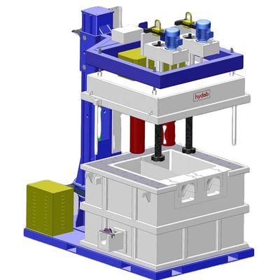 Three-phase Four-wire Aluminium Degassing Machine with 10 KW Power Consumption and Adjustable Degassing Time 0～99 Minutes