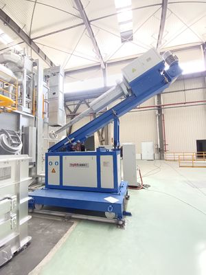 Side Wall Mounted Rotary Degasser with High Purity Gas and Graphite Rotor for Aluminum Degassing