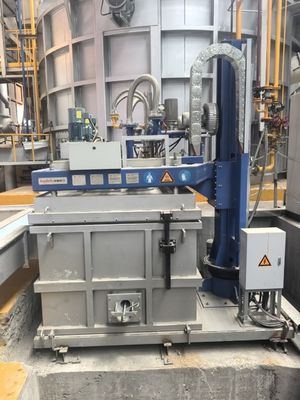 Box Type In-line Rotary Degassing Unit with Over 60% Degassing Efficiency 3.6-3.96 g/CM3 Density for Refractory Applications
