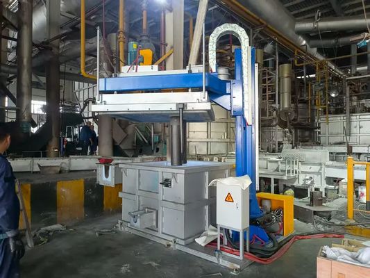 Box Type In-line Rotary Degassing Unit with Over 60% Degassing Efficiency 3.6-3.96 g/CM3 Density for Refractory Applications