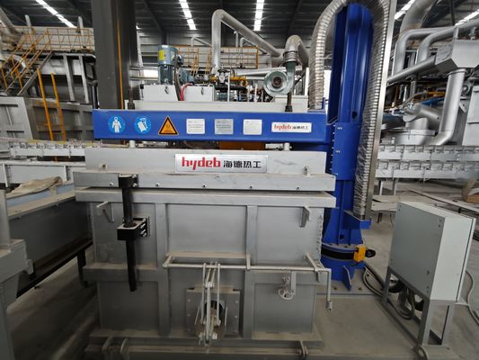 Box Type In-line Rotary Degassing Unit with Over 60% Degassing Efficiency 3.6-3.96 g/CM3 Density for Refractory Applications