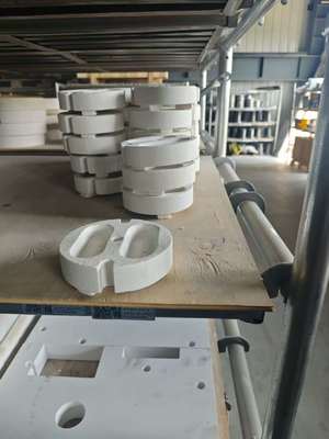 Silicon Carbon Length 1150 Mm Graphite Rotor 0.1-10kg Capacity for Optimal Performance