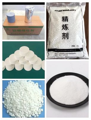 Industrial Grade Aluminium Refine Flux for High Degassing Efficiency and Hydrogen Removal in Molten Aluminium