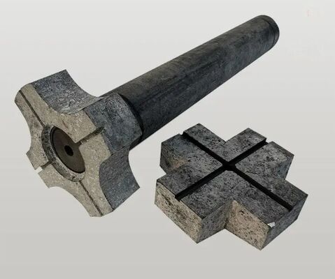 Graphite Rotor Shaft for Rotary Flux Injector with High-Temperature Resistance Thermal Shock Resistance and Self-Lubrication