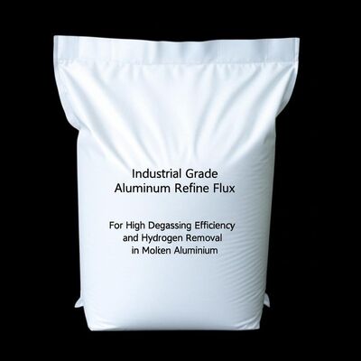 Industrial Grade Aluminium Refine Flux for High Degassing Efficiency and Hydrogen Removal in Molten Aluminium