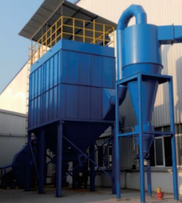 Environmentally Friendly Cartridge Dust Collector with Large Air Volume High Dust Removal Efficiency and PLC Control System