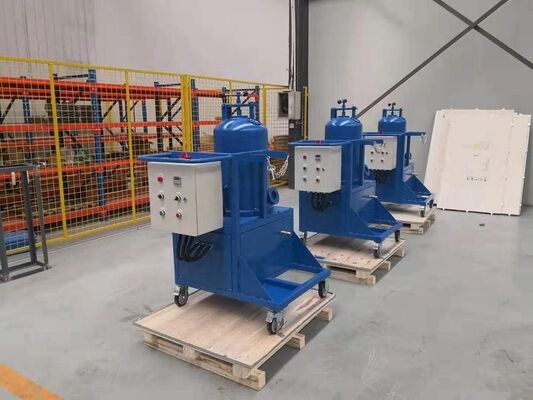 30L Fluxing Agent Tank Rotary Flux Injector Incorporating 120L Crucible Capacity for Optimized Metal Fluxing Performance