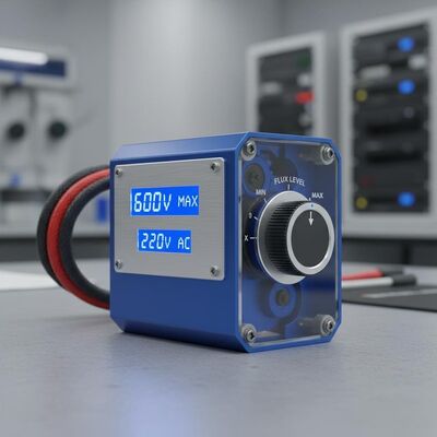 Operating Voltage Up To 600V Rotary Flux Injector Featuring Blue Color And 220V Product Voltage For Precise Flux Control