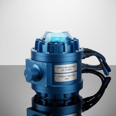 Operating Voltage Up To 600V Rotary Flux Injector Featuring Blue Color And 220V Product Voltage For Precise Flux Control