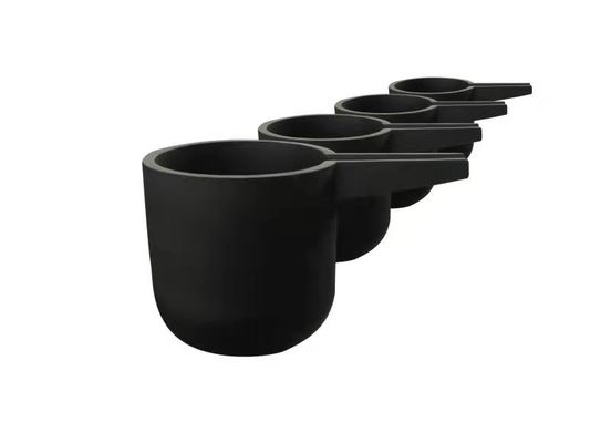 500KG Capacity Die Casting Spare Parts High Purity Graphite Crucible For Melting Metal