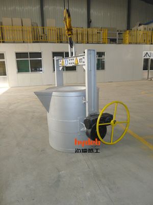 Blue Crane Hanger Type Molten Metal Transfer 1000KG Capacity Easy Balancing