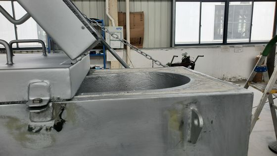 CFF12 12in CFF In Line Air Handler Filter Box For Purity Molten Aluminum ISO9001