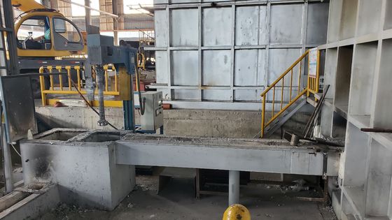 On Line 12 Inches Plate Filter 20 PPI CFF Filter Box For Purity Molten Aluminum