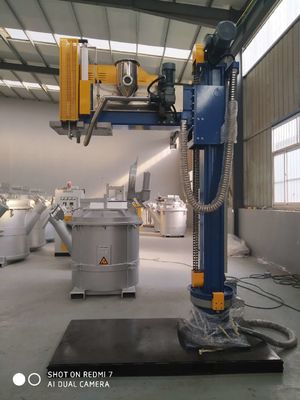 0.1 MPA 600 Rpm Sodium Carbonate Aluminum Degassing Equipment Nitrogen Argon
