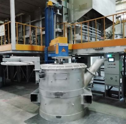 0.1 MPA 600 Rpm Sodium Carbonate Aluminum Degassing Equipment Nitrogen Argon